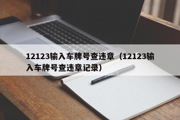 12123输入车牌号查违章（12123输入车牌号查违章记录）